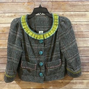 Virginia Taylor Cropped Blazer